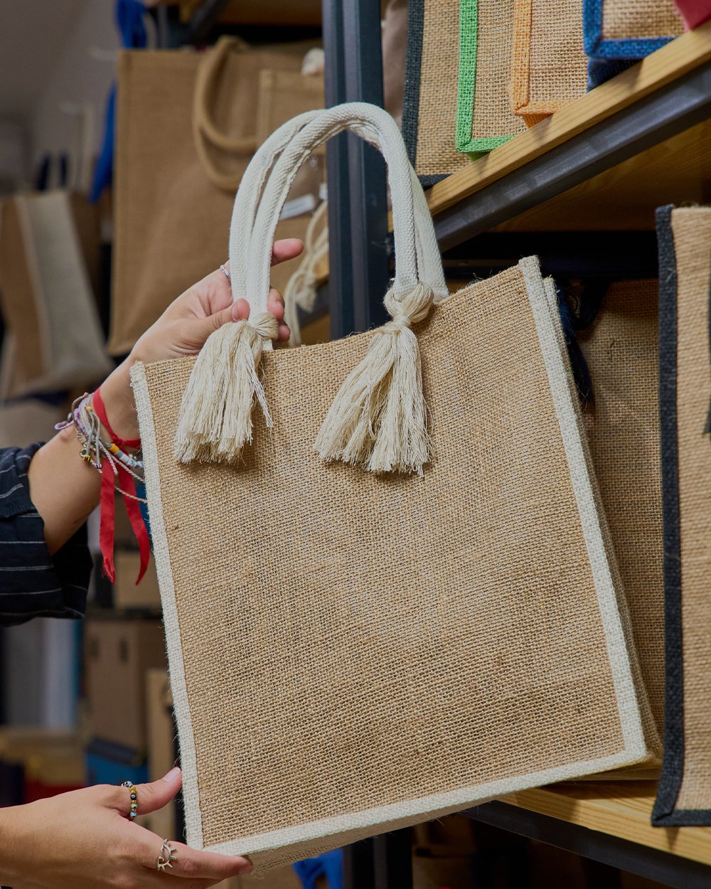 Bolsos de Yute