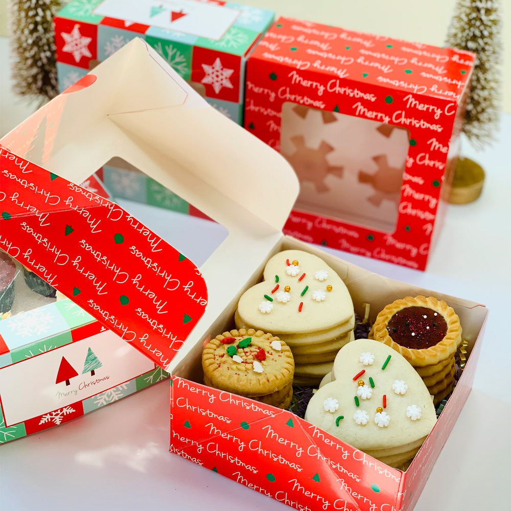 Caja Navideña con Ventana