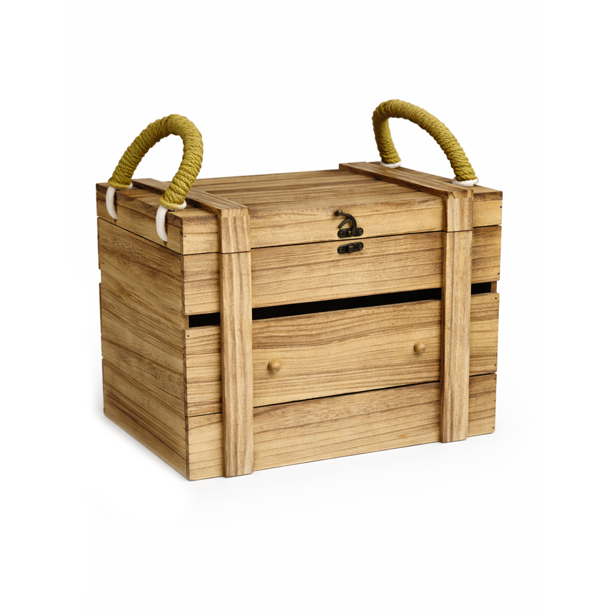 Cajón de Madera con Tapa