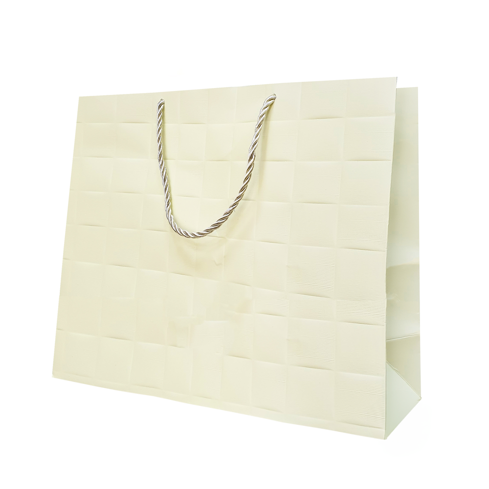 Bolsa Beige con Relieve