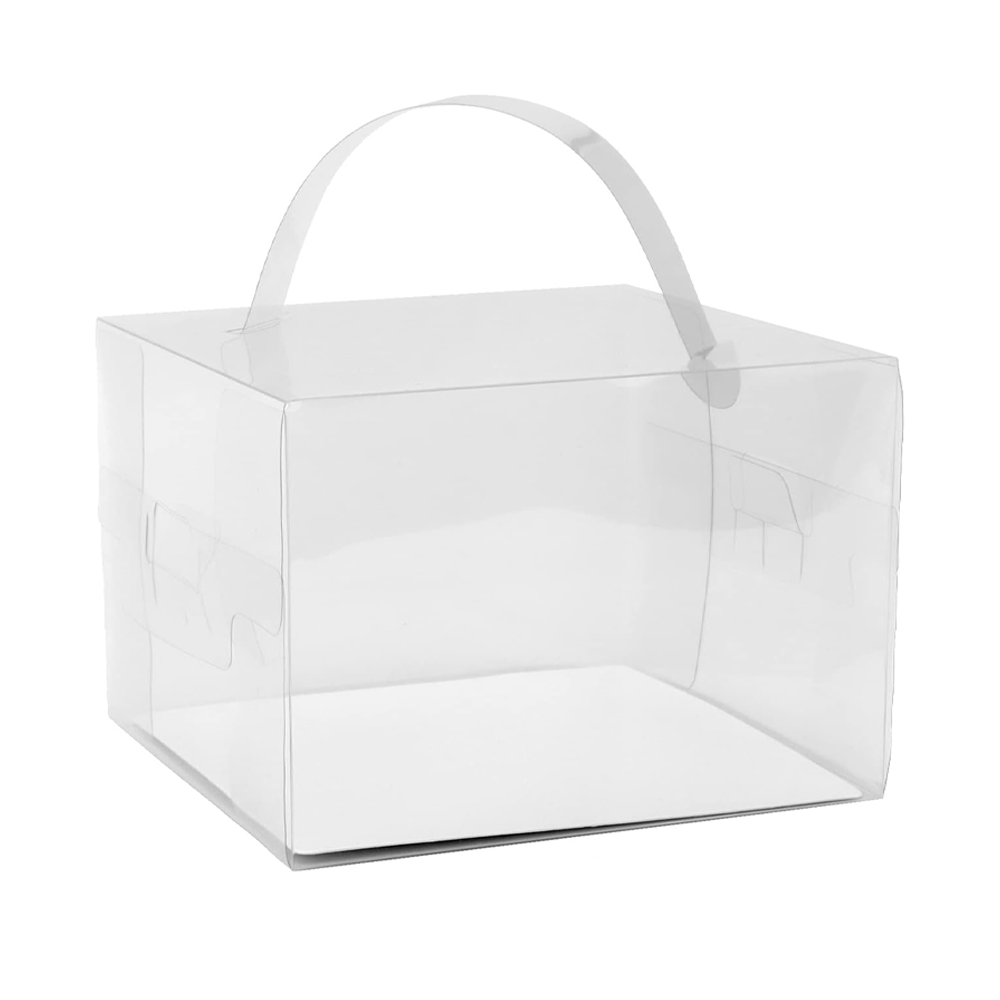 Caja Transparente con Asa
