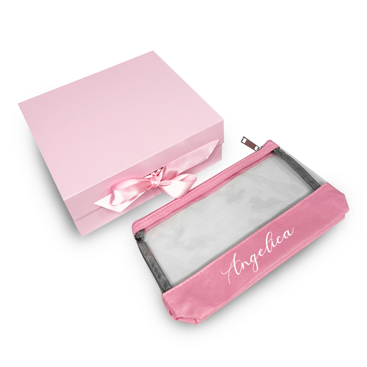 Neceser Canvas Transparente Personalizado