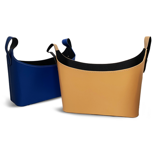 Revistero Faux-Leather Grande