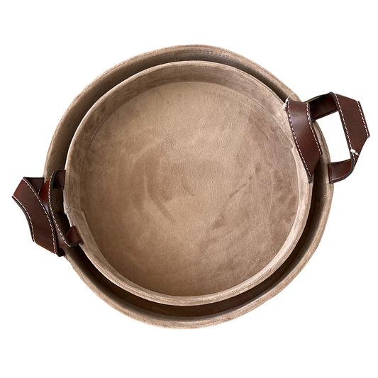 Bandeja Circular de Terciopelo