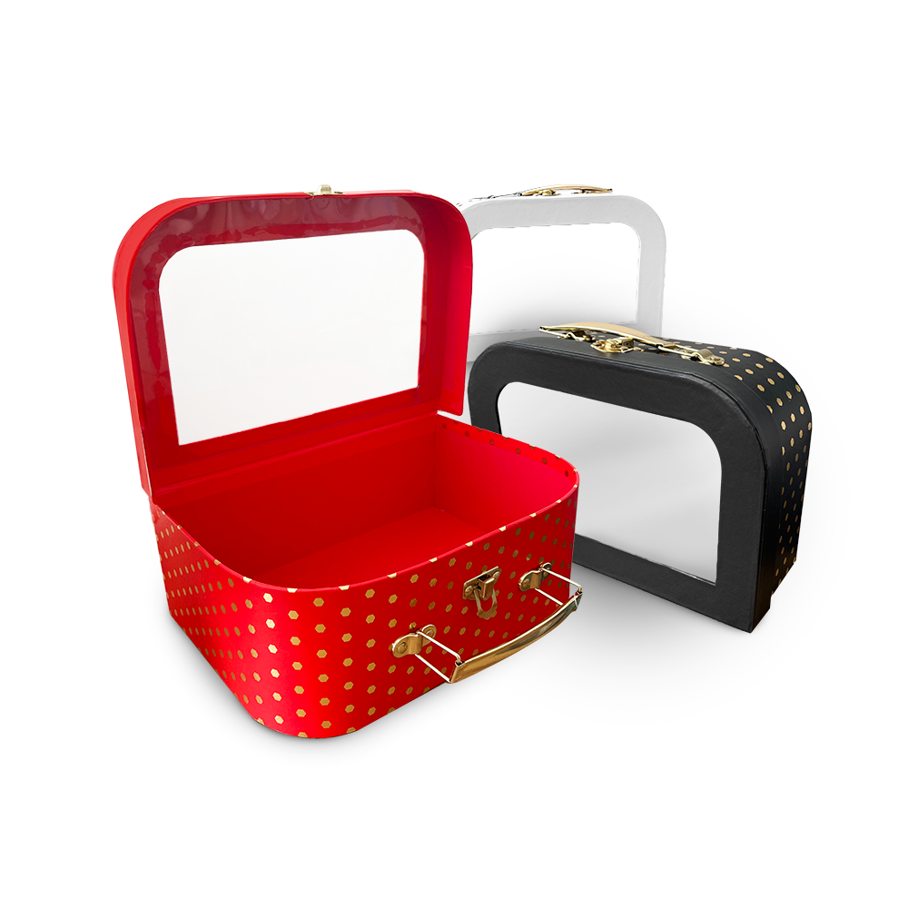 Caja Tipo Maletín con Ventana