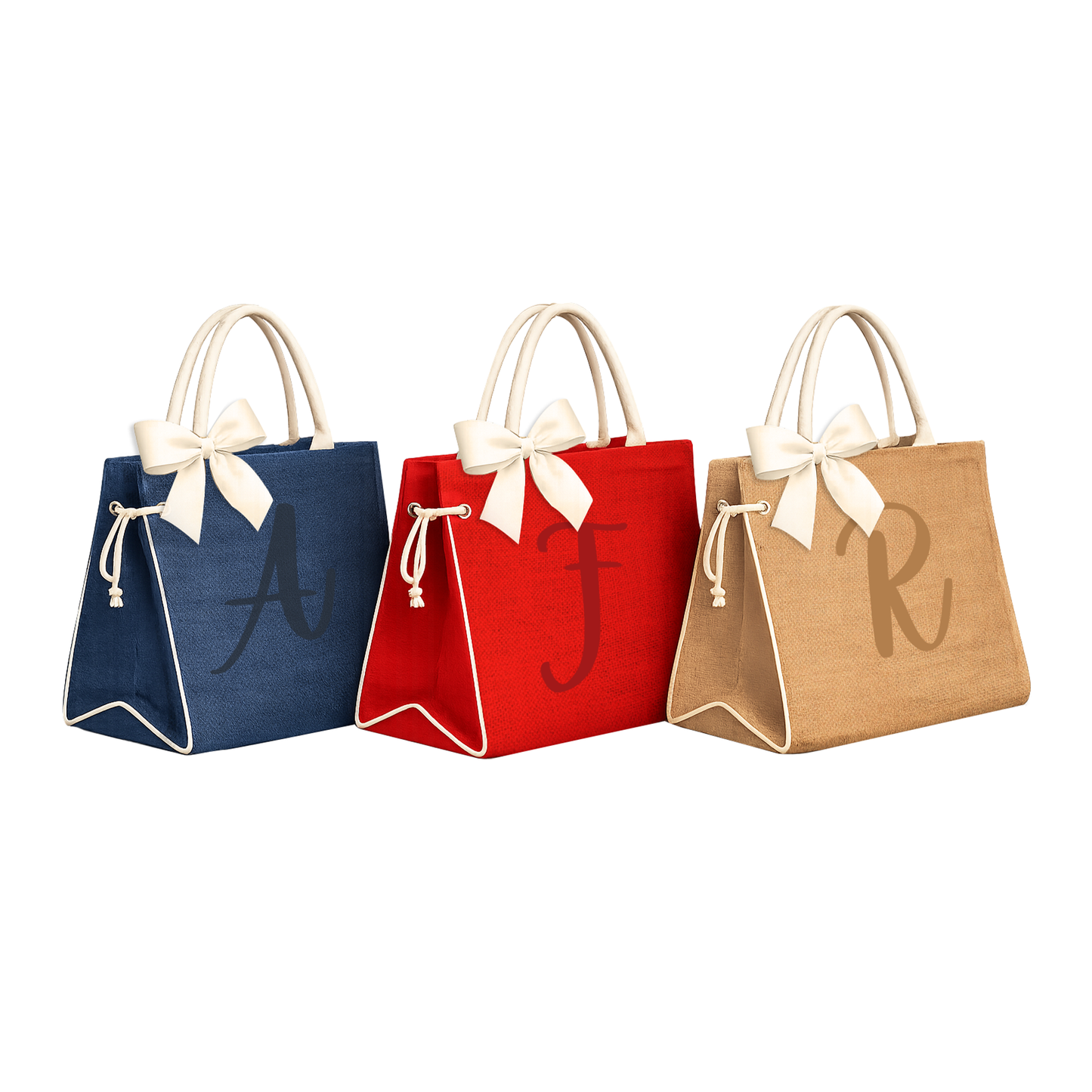 Kit 27 - Bolso Yute Tie Up
