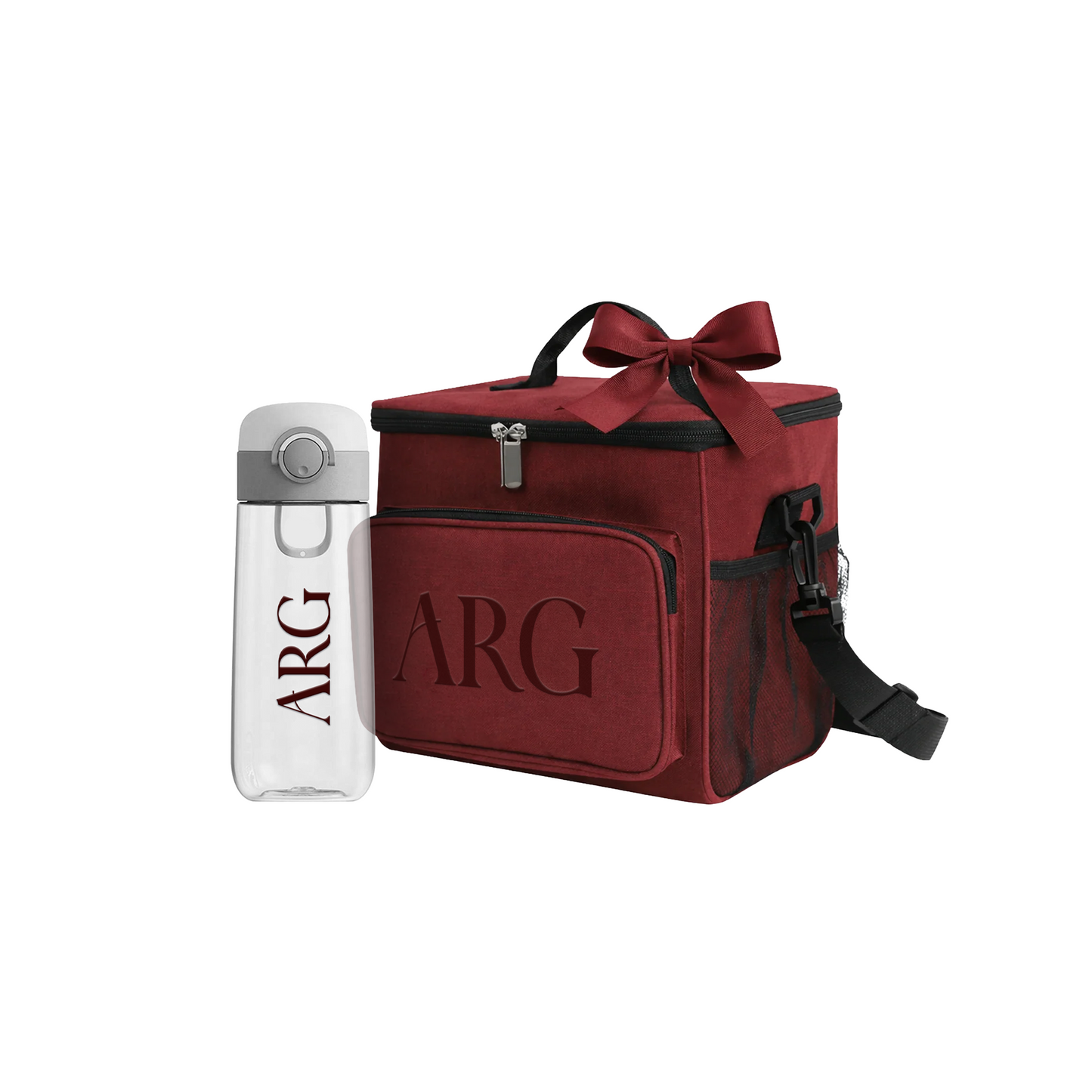 Kit 53 -  Cooler Térmico Pequeño y Botella Deportiva