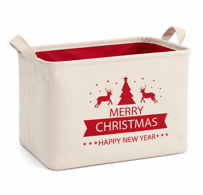 Bucket Canvas Navideño