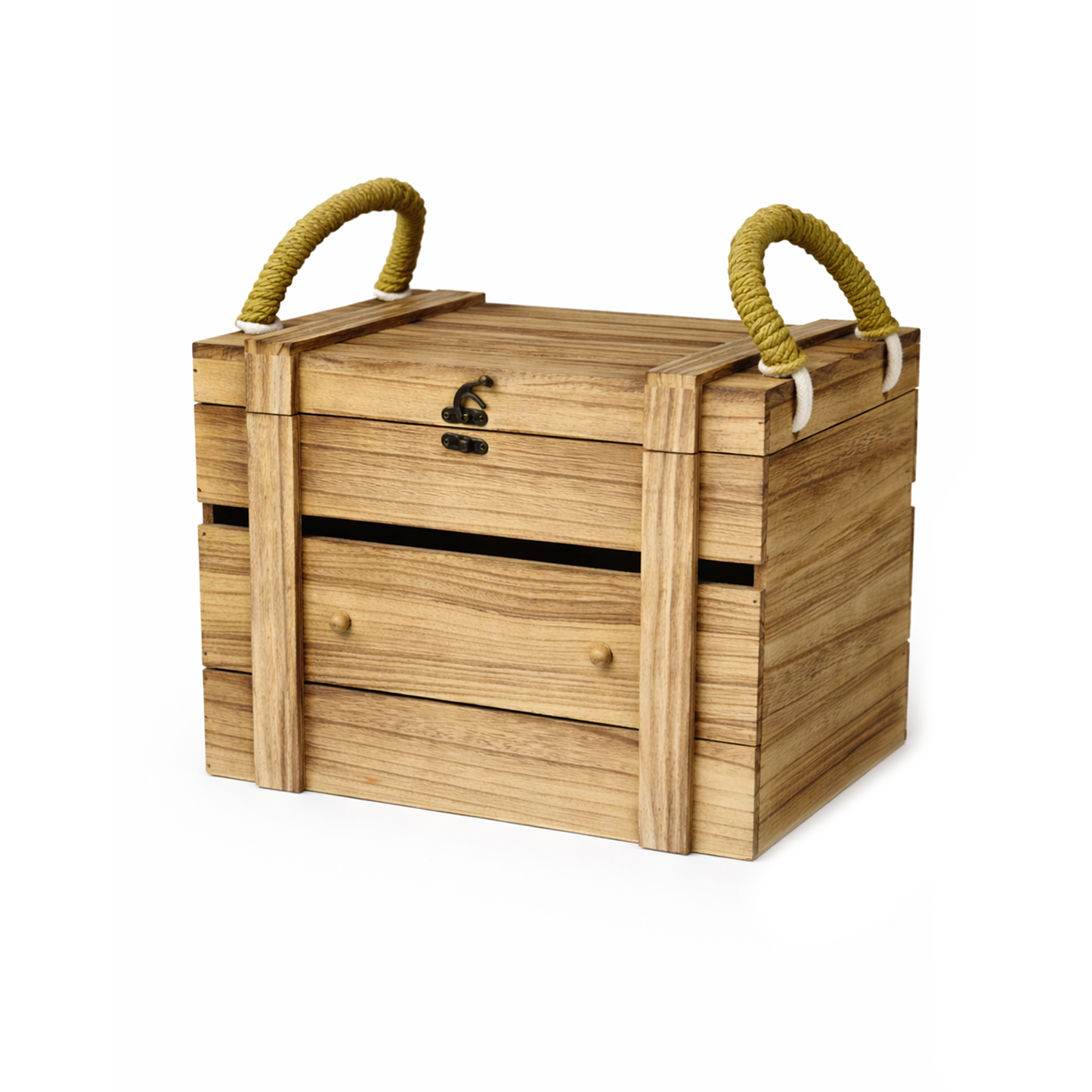 Cajón de Madera con Tapa