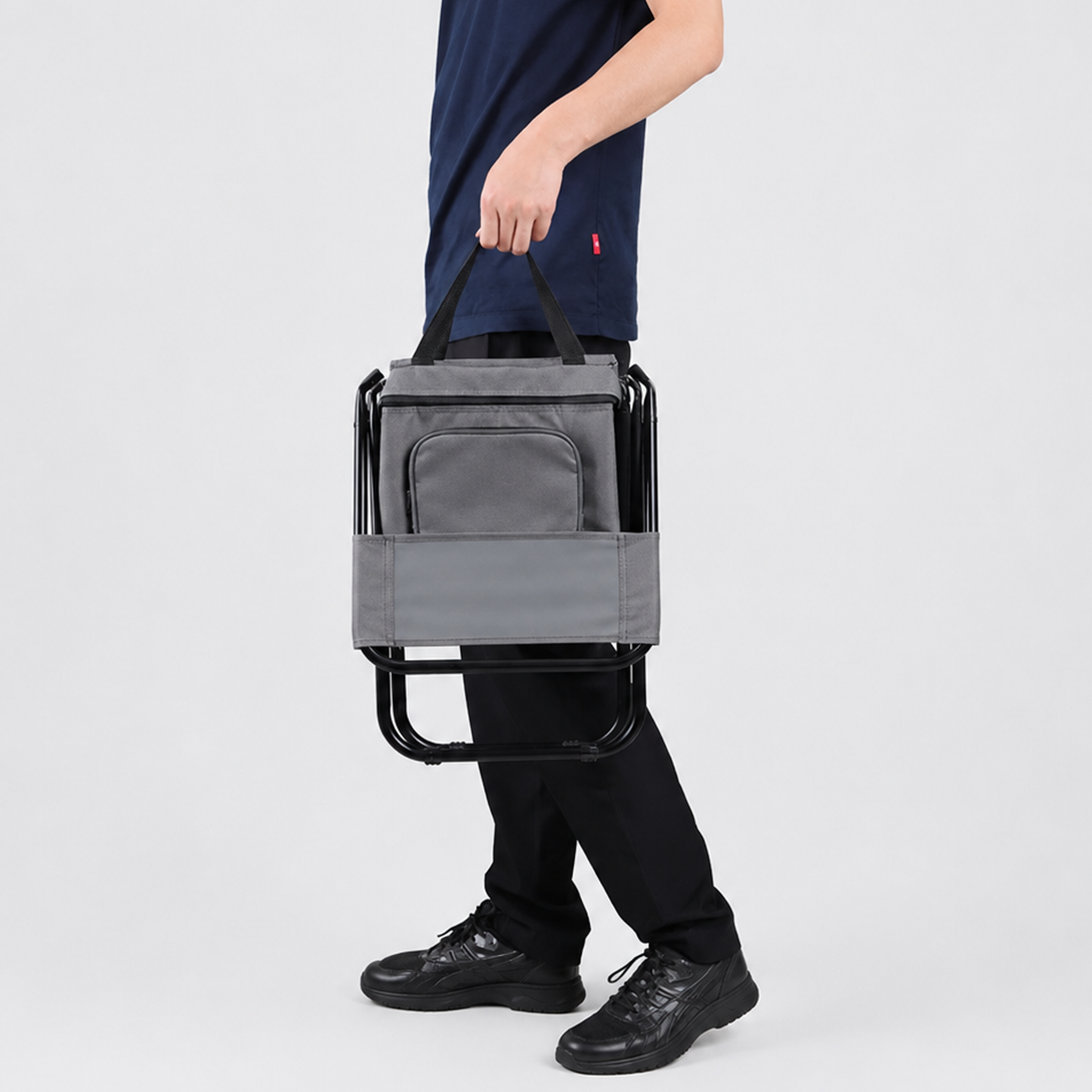 Cooler Tipo Silla de Playa Plegable