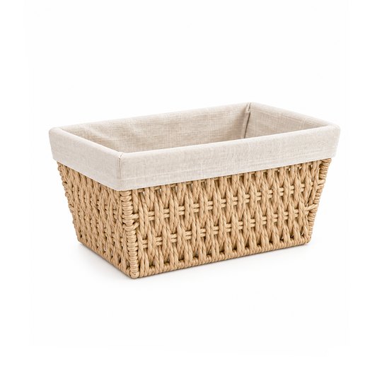 Cesta Forrada en Tela