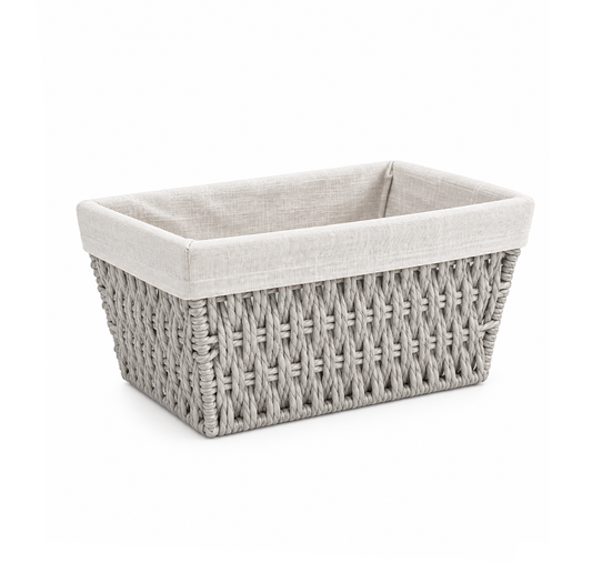 Cesta Forrada en Tela
