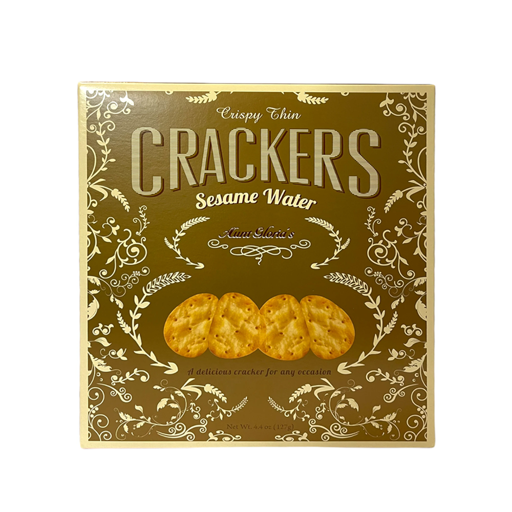 Galletas Aunt Gloria's Sesame Water Crackers