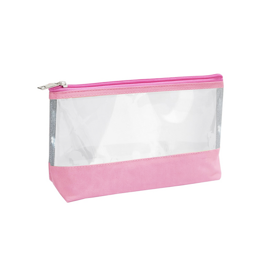 Neceser Canvas Transparente