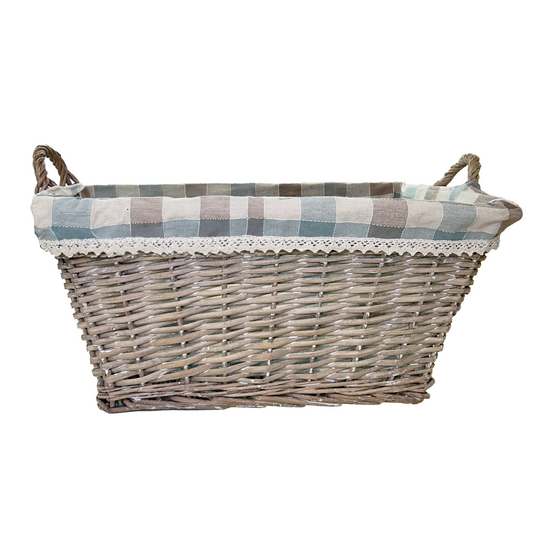 Cesta de Cuadros Rectangular